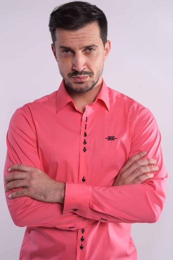 Pink férfi ing